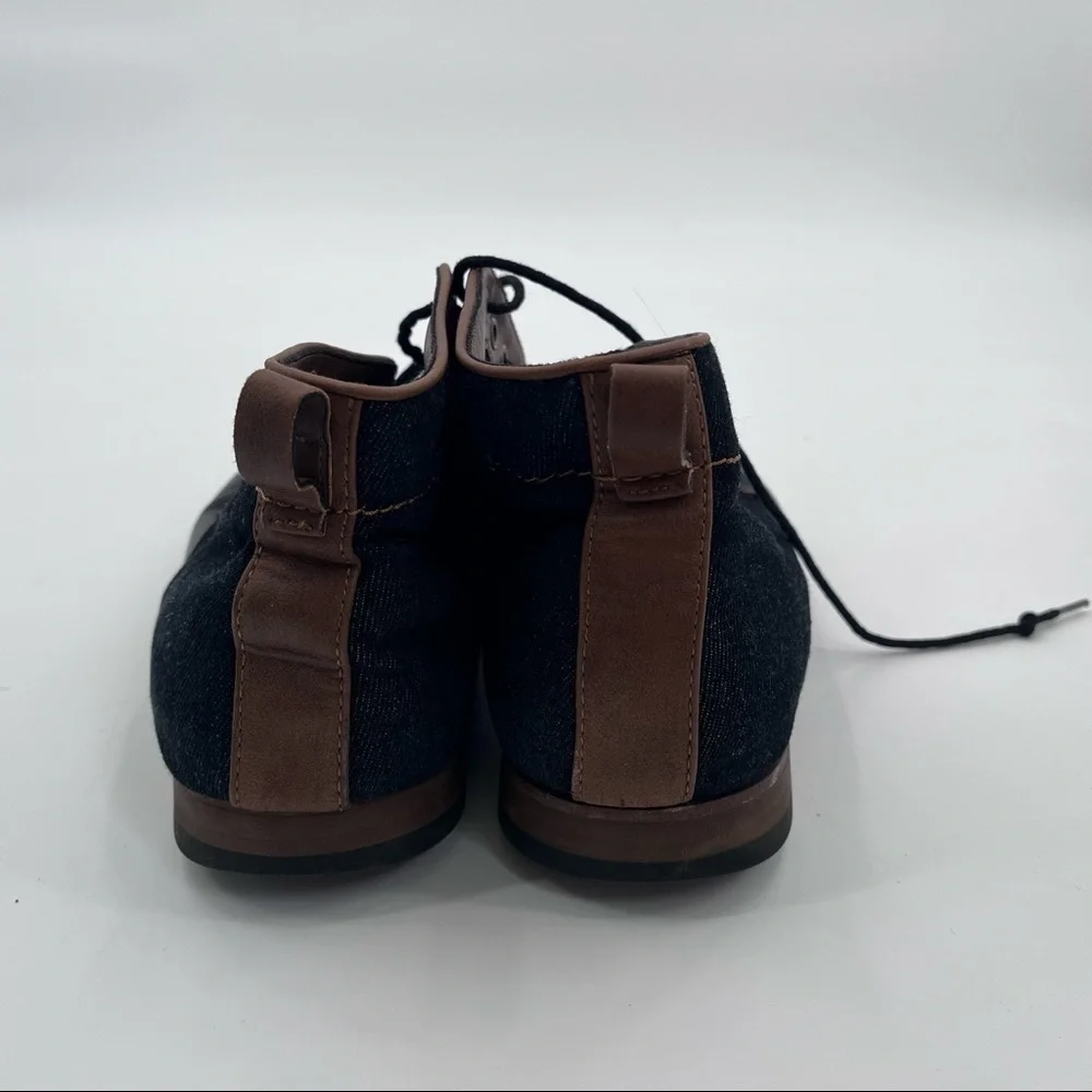 Call It Spring black leather boots shoes size 9.5